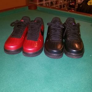 R Macs Spiderman Venom Pack! 2 pairs of AF1 Foams